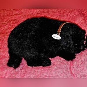 Perfect Petzzz Sleeping Black Lab Puppy Add Battery Watch It Breath